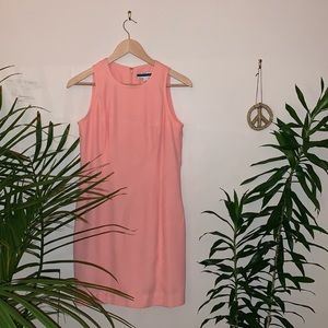 Vintage Amanda Smith Petites Blush Pink Dress